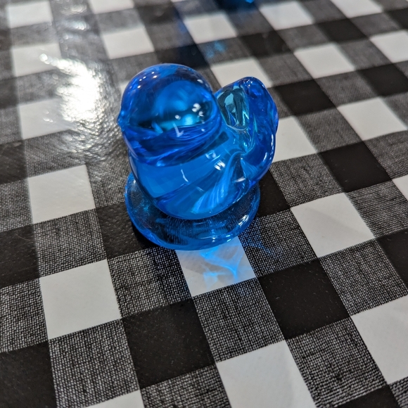 Vintage 80's 90's Bluebird Of Happiness Signed Leonard Ward Birds Mom Dad Baby - Picture 8 of 9